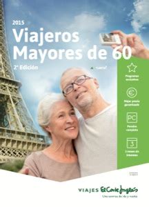 viajes el corte inglés para mayores de 60 años|Ofertas para mayores de 60 años